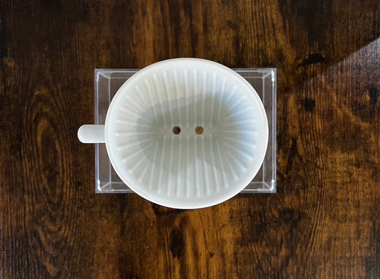 三洋産業 CAFEC THREE FOR 深濾過層有田焼磁器ドリッパー 102 2〜4人用