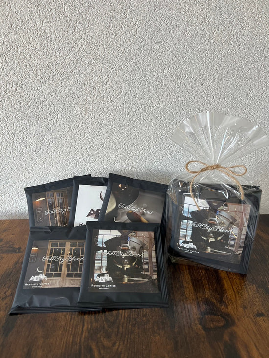 自家焙煎ドリップバックコーヒー Fullcity roast Blend 5個セット