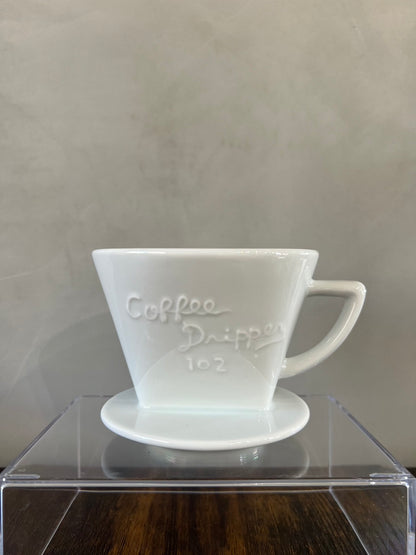 三洋産業 CAFEC　THREE FOR 深濾過層有田焼磁器ドリッパー 102　2〜4人用